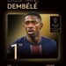 Ousmane Dembélé se lleva el balón de oro 2025