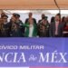 Desfile cívico-militar en el estado de Chihuahua
