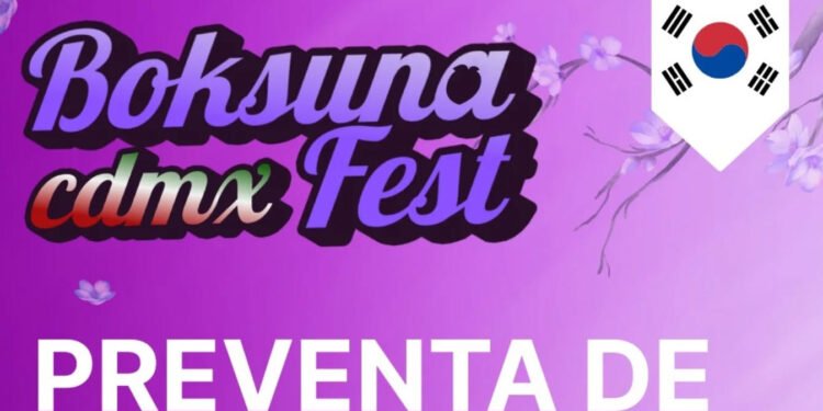 BOKSUNA FEST: música, gastronomía y cultura coreana en CDMX