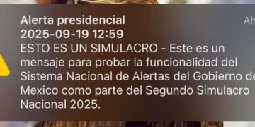 Simulacro Nacional HOY 19 de septiembre