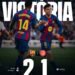 FC Barcelona Gana en el ultimo minuto