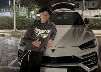 El hijo de Cristiano Ronaldo, de sólo 15 años de edad, presume de un Lamborghini Urus