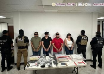 Detienen a 4 integrantes del Cártel del Golfo en Tamaulipas