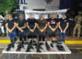 Seis detenidos con armas de alto calibre en Culiacán