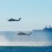 Helicóptero y avión de combate estadounidenses caen en el Mar de China