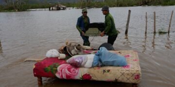 Huracán Melissa impacto el Este de Cuba