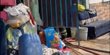 Una mujer fue quemada al interior de su domicilio