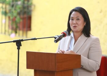 Keiko Fujimori buscará la presidencia de Perú por cuarta ocasión