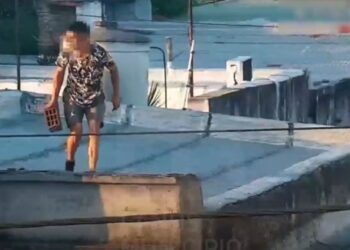 Logran detener a ladrón que trato de esconderse en un techo en Tamaulipas