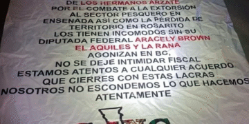 Aparece narcomanta donde advierten a fiscal de Baja California