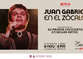 Netflix anuncia proyección en el Zócalo de la CDMX del documental del primer concierto de Juan Gabriel