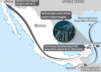Estados Unidos sanciona empresas relacionadas con el trafico de personas con sede en Cancún