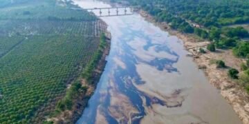 Derrame de petroleo en el Río Tuxpan