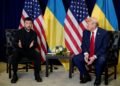 Zelensky no salio satisfecho de la casa blanca