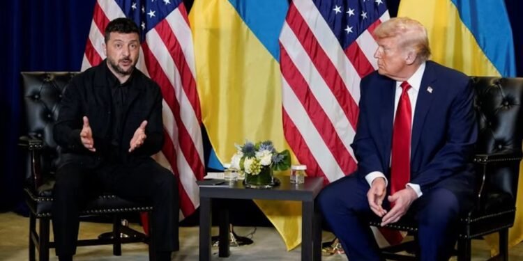 Zelensky no salio satisfecho de la casa blanca