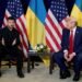 Zelensky no salio satisfecho de la casa blanca