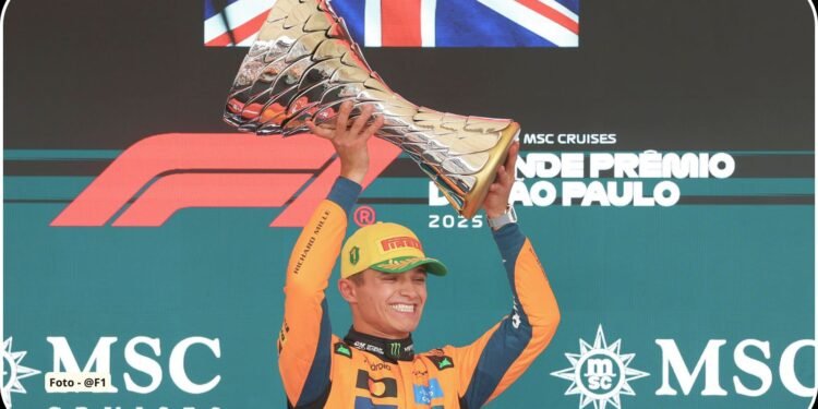 F1: Lando Norris gana el Gran Premio de Brasil