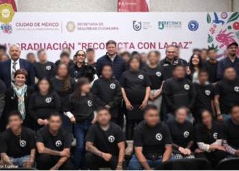 Se gradúan 72 jóvenes del programa ‘Reconecta con la Paz’ de la SSC-CDMX