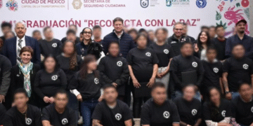 Se gradúan 72 jóvenes del programa ‘Reconecta con la Paz’ de la SSC-CDMX