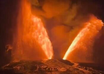 Alerta en Hawái por la erupción del volcán Kilauea: alcanzó los 450 metros de altura