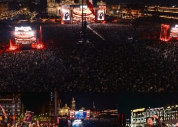 El zócalo disfruto y se entrego a Juan Gabriel