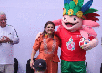 El ajolote, imagen oficial del Mundial 2026 en la Ciudad de México