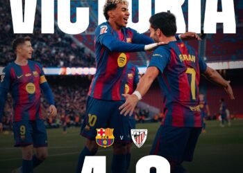 Barcelona volvió al Camp Nou: goleada, show de Yamal y ¡ovación a Messi!