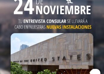 Embajada de EE.UU. en México se muda en la CDMX