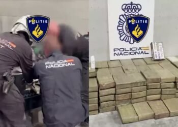 Policía de España desmantela una oficina del CJNG