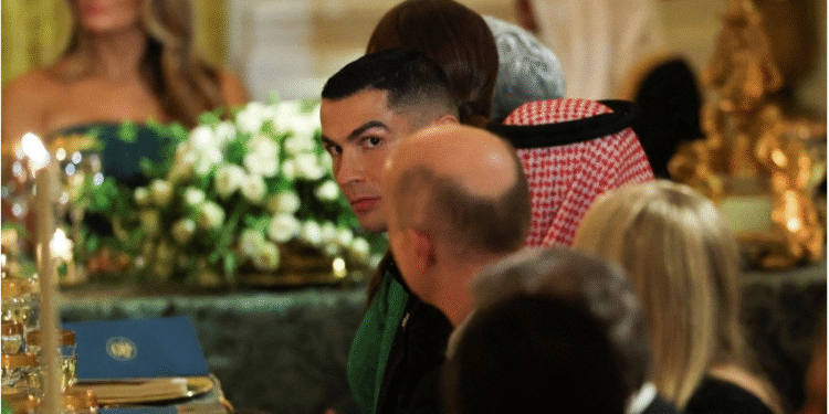 CR7 asiste a cena en la Casa Blanca en honor al príncipe heredero saudí