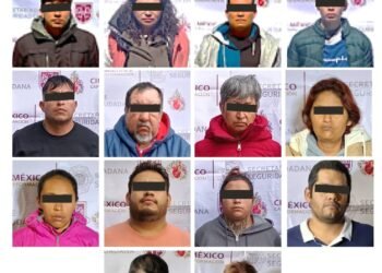 Detienen a la “Concha” y otros 13 presuntos integrantes de célula criminal en CDMX