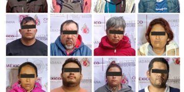 Detienen a la “Concha” y otros 13 presuntos integrantes de célula criminal en CDMX