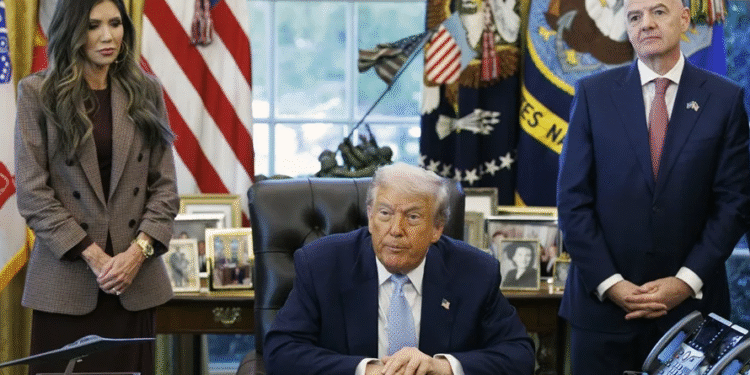 Trump vuelve a amenazar con retirar sedes del Mundial 2026 en ciudades demócratas