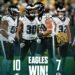 Eagles ganan en Green Bay en un duelo cerrado de puntos