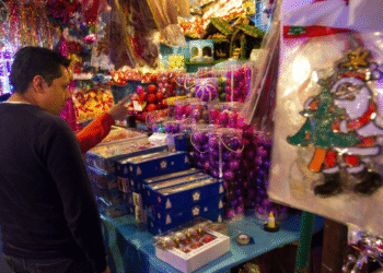 Mercados navideños en Ciudad de México