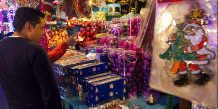 Mercados navideños en Ciudad de México
