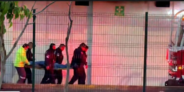 Ataque e incendio en bar Lacoss de Puebla