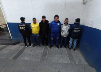 Policía capitalina detiene a hijo de capo de La Unión con arsenal y drogas