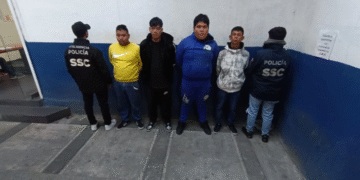 Policía capitalina detiene a hijo de capo de La Unión con arsenal y drogas