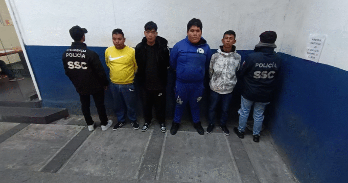 Policía capitalina detiene a hijo de capo de La Unión con arsenal y drogas