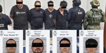 Detienen a el ‘Dumbo’, identificado como líder del ‘CJNG’ en Cozumel, QR