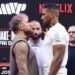 Anthony Joshua llega a la pelea contra Jake Paul con enorme ventaja de peso