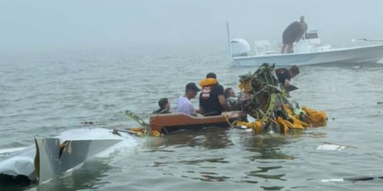 Avioneta de la Marina se estrelló en Texas