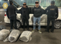 Detienen a dos hombres con 30 kilos de mariguana en Iztapalapa