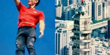 De último momento: Alex Honnold ha llegado a la cima del rascacielos Taipei 101