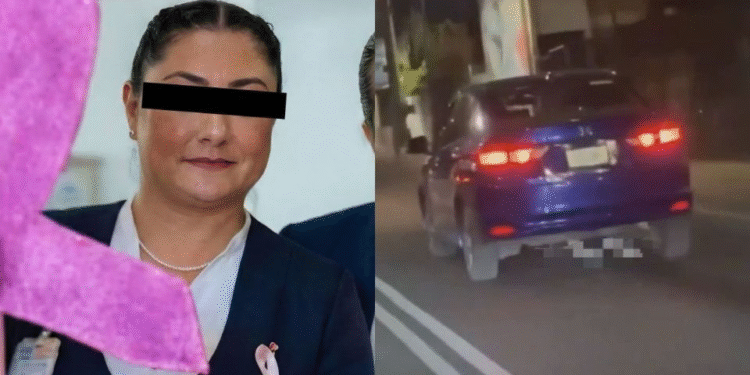 Conductora “Gaby Gómez” huye tras arrollar y arrastrar a motociclista en calles de Iztapalapa