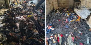 Incendio consume 15 puestos del mercado central de Iguala