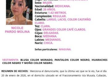 Localizan viva a Nicholette, creadora de contenido desaparecida en Culiacán