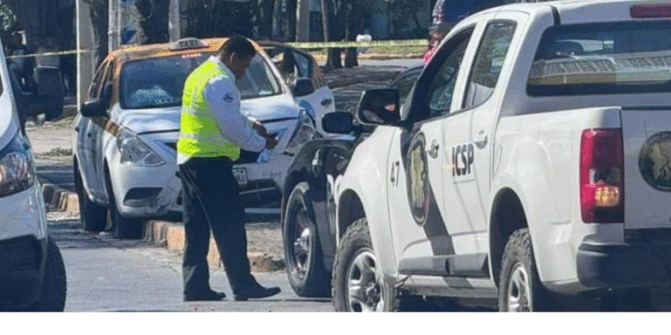 Intento de asalto deja un taxista sin vida en el norte de Monterrey; responsables lograron huir