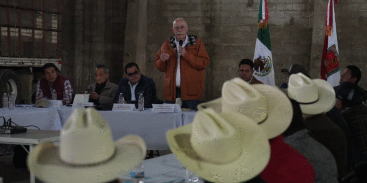 Agricultura encabeza reunión con productores de Tlaxcala; revisan comercialización y financiamiento al campo